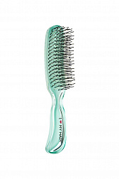 Щетка I LOVE MY HAIR 18280 Aqua Brush зеленая прозрачная