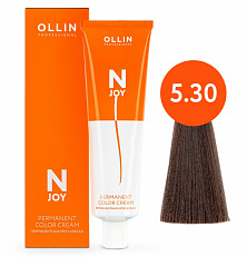 5/30 светлый шатен золотистый 100мл Ollin N-Joy