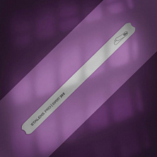 Пилка Staleks Expert MBE-20E основа металлическая прямая узкая