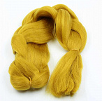 Канекалон 1-цветный 100гр 130см A21 золотистый Канекалон 1-цветный 100гр 130см A21 золотистый