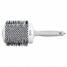 Брашинг Olivia Garden ID2008 EXPERT BLOWOUT SHINE White&Grey 80 мм Брашинг Olivia Garden ID2008 EXPERT BLOWOUT SHINE White&Grey 80 мм