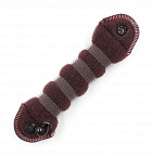 Валик 22см сетка с резинкой и кнопкой коричневый Валик 22см сетка с резинкой и кнопкой коричневый