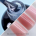 Гель-лак Bloom топ 15мл с микроблеском без липкого слоя Гель-лак Bloom топ 15мл с микроблеском без липкого слоя