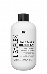LISAPLEX BOND SAVER Восстанавливающий шампунь 250мл LISAPLEX BOND SAVER Восстанавливающий шампунь 250мл