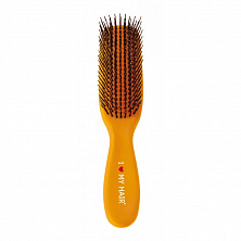 Щетка I LOVE MY HAIR 1501S Spider Soft желтая матовая M