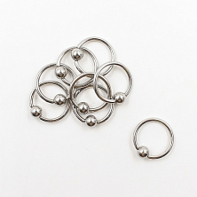 Кольцо с шариком