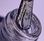 Гель-лак IQ Beauty 10мл верхнее покрытие 107 Gold shimmer