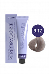 9/12 блондин пепельно-фиолетовый 60мл Ollin Performance 9/12 блондин пепельно-фиолетовый 60мл Ollin Performance