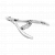 Кусачки TexNip C-04S-4 для кутикулы лезвие 4мм