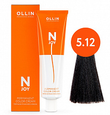 5/12 светлый шатен пепельно-фиолетовый 100мл Ollin N-Joy