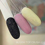 Гель-лак Bloom топ 15мл 03 CRASH матовый с вкраплениями Гель-лак Bloom топ 15мл 03 CRASH матовый с вкраплениями