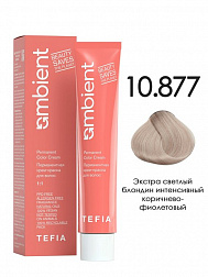 10.877 Экстра светлый блондин интенсивный коричнево-фиолетовый 60мл AMBIENT