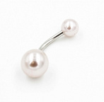 Банан пластиковые шарики 06 серебро Банан пластиковые шарики 06 серебро