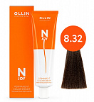 8/32 светло-русый золотисто-фиолетовый 100мл Ollin N-Joy