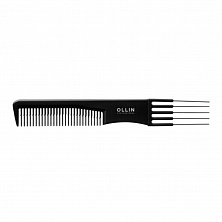 Расческа OLLIN Professional 392675 карбоновая с металлической вилкой