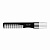Расческа OLLIN Professional 392675 карбоновая с металлической вилкой