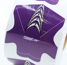 Формы одноразовые 500шт MASTER Professional 450 широкие фиолетовые