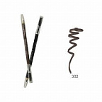 Карандаш для бровей 302 серо-коричневый