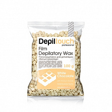 Горячий воск Depiltouch 100гр белый шоколад