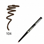 Карандаш для глаз механический 104 коричневый темный Карандаш для глаз механический 104 коричневый темный