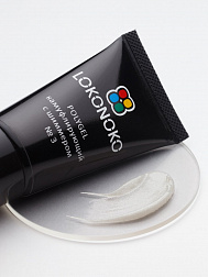 Полигель LOKONOKO 30мл камуфлирующий с шиммером 03