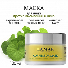 ANTI-ACNE Маска-корректор против несовершенств кожи с салициловой кислотой и серебром 100мл