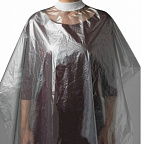 Пеньюар одноразовый Чистовье 01-886 100х160 п/э 50шт (серебро) Пеньюар одноразовый Чистовье 01-886 100х160 п/э 50шт (серебро)