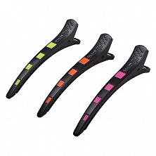 Зажим Ollin Professional 398424 6шт с силиконовыми вставками Зажим Ollin Professional 398424 6шт с силиконовыми вставками