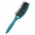 Щетка Olivia Garden ID1835 Fingerbrush Care Iconic Boar&Nylon BLUE LAGOO Щетка Olivia Garden ID1835 Fingerbrush Care Iconic Boar&Nylon BLUE LAGOO