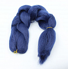 Канекалон 1-цветный 100гр 130см A28 темно синий Канекалон 1-цветный 100гр 130см A28 темно синий