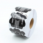 Формы одноразовые 500шт MASTER Professional 454 широкие черные Формы одноразовые 500шт MASTER Professional 454 широкие черные