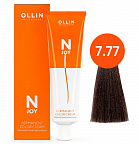 7/77 русый интенсивно-коричневый 100мл Ollin N-Joy