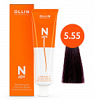 5/55 светлый шатен интенсивно-махагоновый 100мл Ollin N-Joy 5/55 светлый шатен интенсивно-махагоновый 100мл Ollin N-Joy