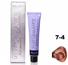 7/4 русый медный 60мл Ollin Performance 7/4 русый медный 60мл Ollin Performance