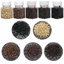 Кольца для холодного наращивания 500шт. блонд