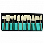 Насадки для коррекции набор 12шт. войлок