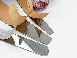 Пилка Bloom основа металлическая полукруглая (мини)