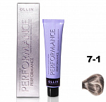 7/1 русый пепельный  60мл Ollin Performance