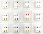 Серьги Starex завальцованные средние Серьги Starex завальцованные средние