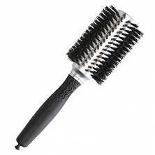 Брашинг Olivia Garden ID2112 Boar Bristles Silver 33 мм