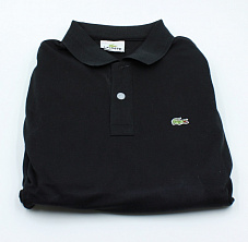 Футболка черная с длинным рукавом