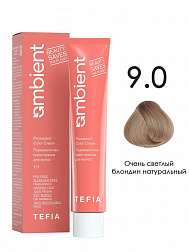 9.0 Очень светлый блондин натуральный 60мл AMBIENT