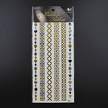 Наклейки для тела большие 72