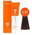 5/37 светлый шатен золотисто-коричневый 100мл Ollin N-Joy 5/37 светлый шатен золотисто-коричневый 100мл Ollin N-Joy