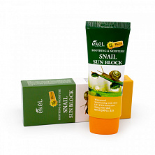 Солнцезащитный увлажняющий крем с муцином улитки Soothing & Moisture Snail Sun Block 70 мл SPF 50