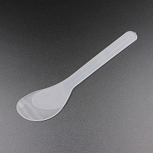 Шпатель косметологический пластиковый 13см мягкий