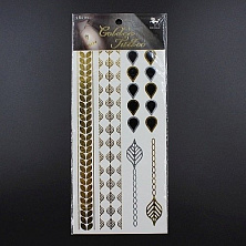 Наклейки для тела большие 17