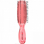 Щетка I LOVE MY HAIR 1803 Русалочка розовая прозрачная S