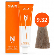 9/32 блондин золотисто-фиолетовый 100мл Ollin N-Joy