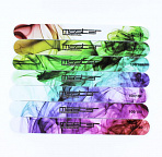 Пилка MASTER Professional 100х180 узкая цветная